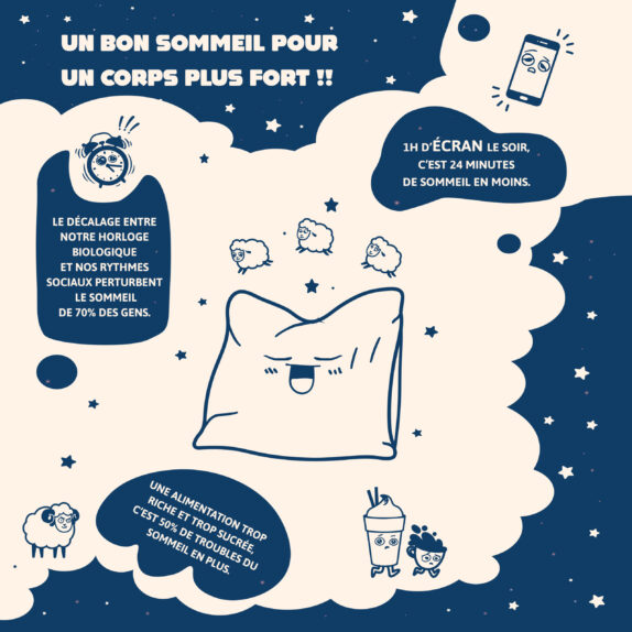 Agir pour sa santé, c’est faire de chaque nuit un allié pour ses journées !